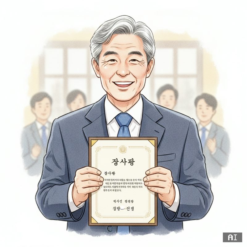 존경받는 어른 스타일로 바꾼 AI 사진 예시