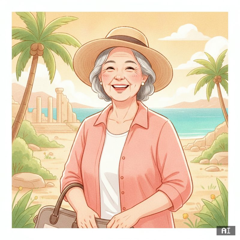 세계 여행자 스타일로 바꾼 AI 사진 예시