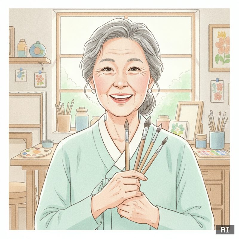 인생 2막 창업 스타일로 바꾼 AI 사진 예시