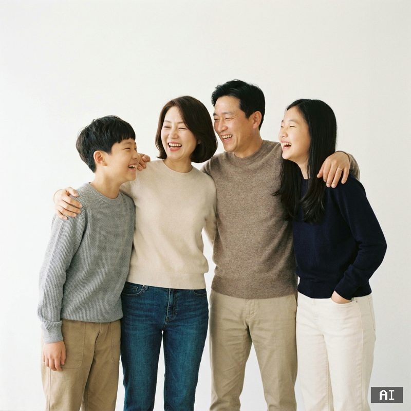 원본사진인화 스타일로 바꾼 AI 사진 예시