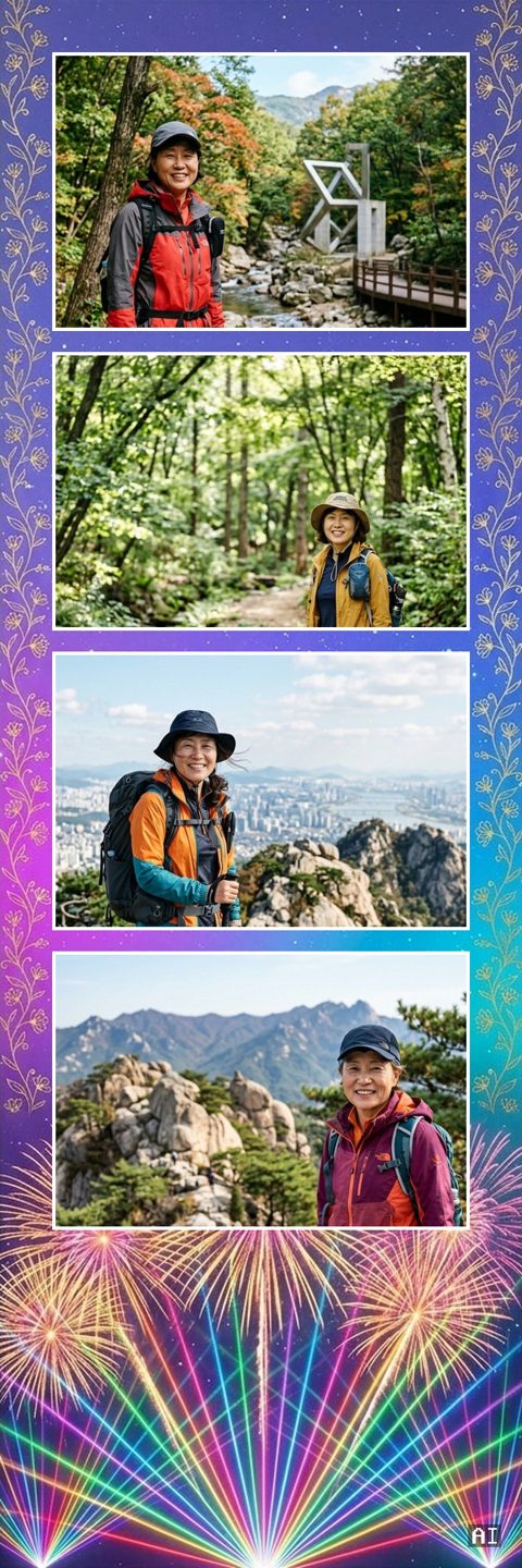 AI 네컷 (4컷) AI 사진 예시