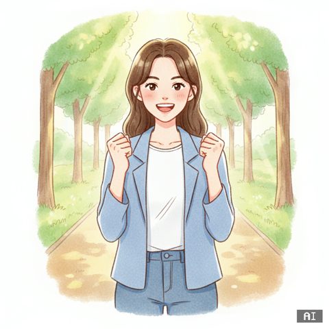 힘내, 할 수 있어 AI 사진 예시