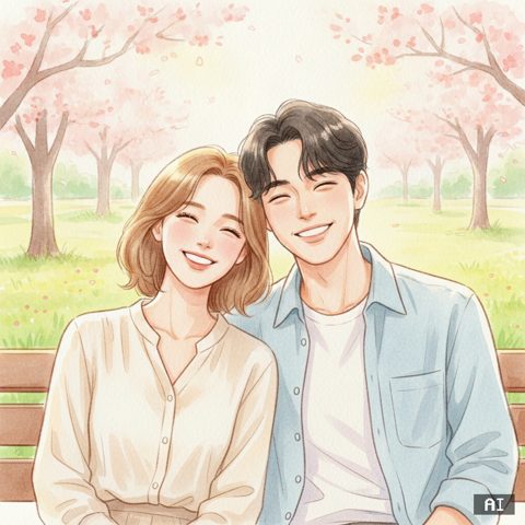 함께여서 든든해 AI 사진 예시