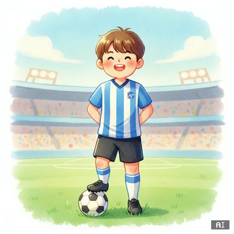 축구선수 AI 사진 예시
