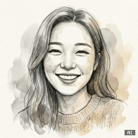 감성 스케치 AI 사진 예시