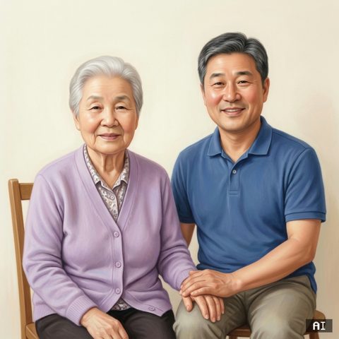 고운 파스텔 AI 사진 예시