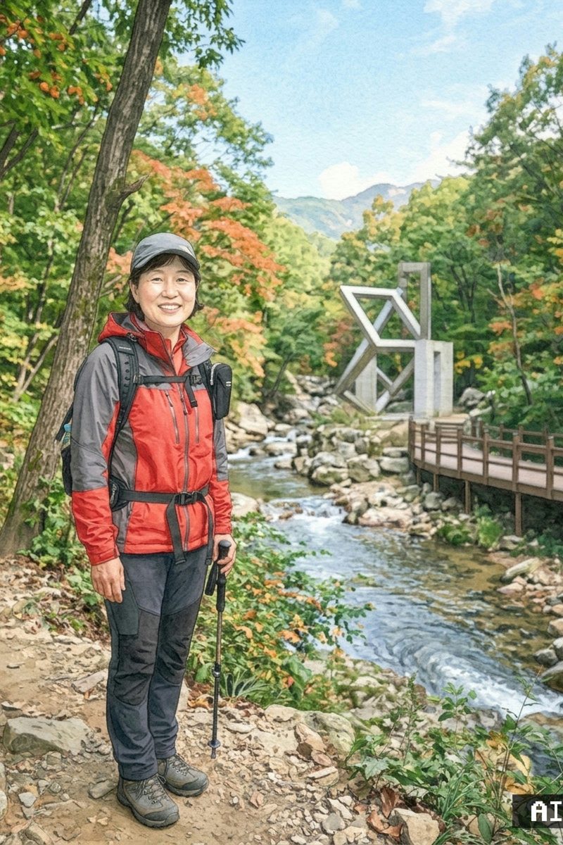 수채화 초상 스타일로 바꾼 AI 사진 예시